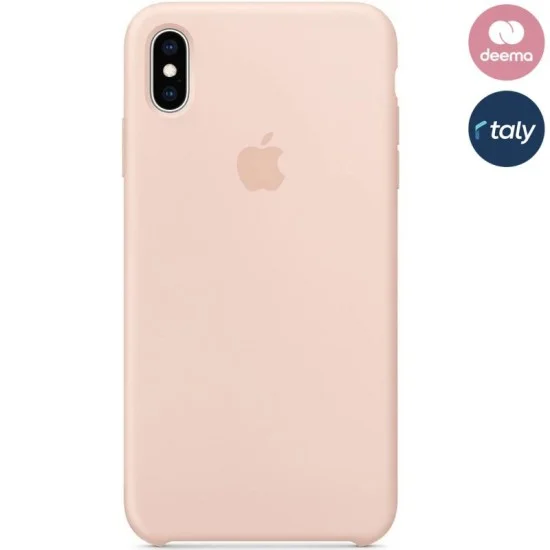 Apple iPhone XS MAX Silicone Case - Pink Sand